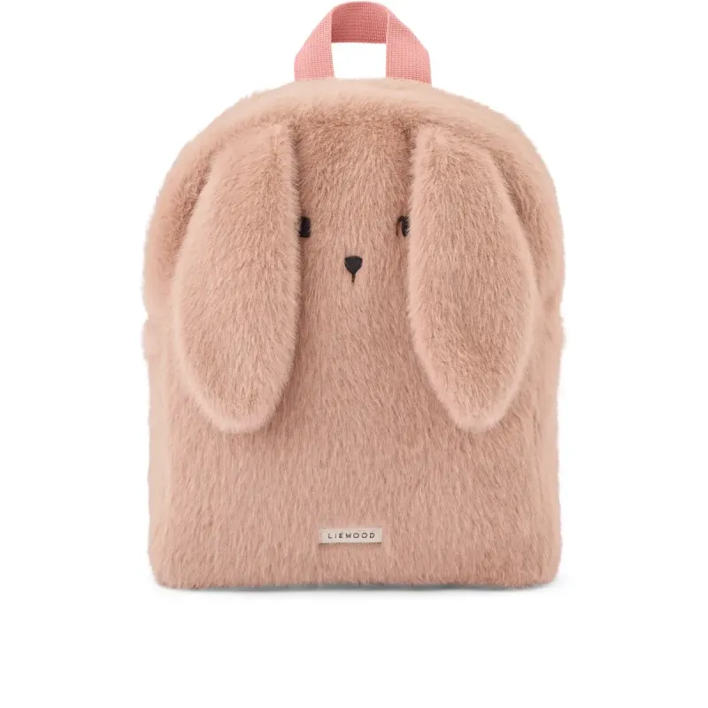 Sac à dos en peluche lapin Denise  - Pale Tuscany