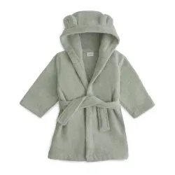 Peignoir enfant à capuche Moss
