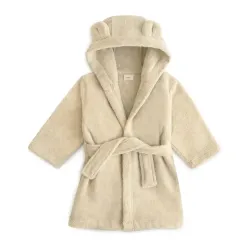 Peignoir enfant à capuche Fog