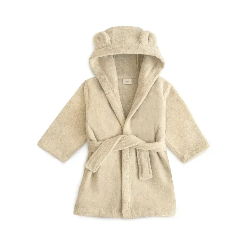 Peignoir enfant à capuche Fog