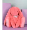 Lapin Fleurette Corail 70 cm