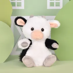 Peluche Stretch Vache - 20 cm