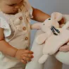 Doudou Lapin Ivoire Dorlotin