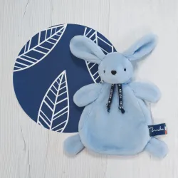 Doudou Lapin Bleu Dorlotin