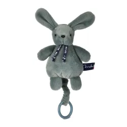 Peluche Musicale Lapin Vert Sauge Dorlotin