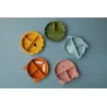 Assiette silicone compartimentée à ventouse Mrs Chat