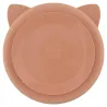 Assiette silicone compartimentée à ventouse Mrs Chat