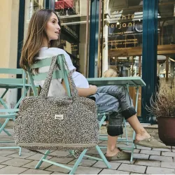 Sac à langer transformable 24 / 48 h - Léopard