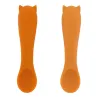 Lot de 2 cuillères en silicone (1er âge) Mr Renard