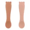 Lot de 2 cuillères en silicone (1er âge) Mrs Chat