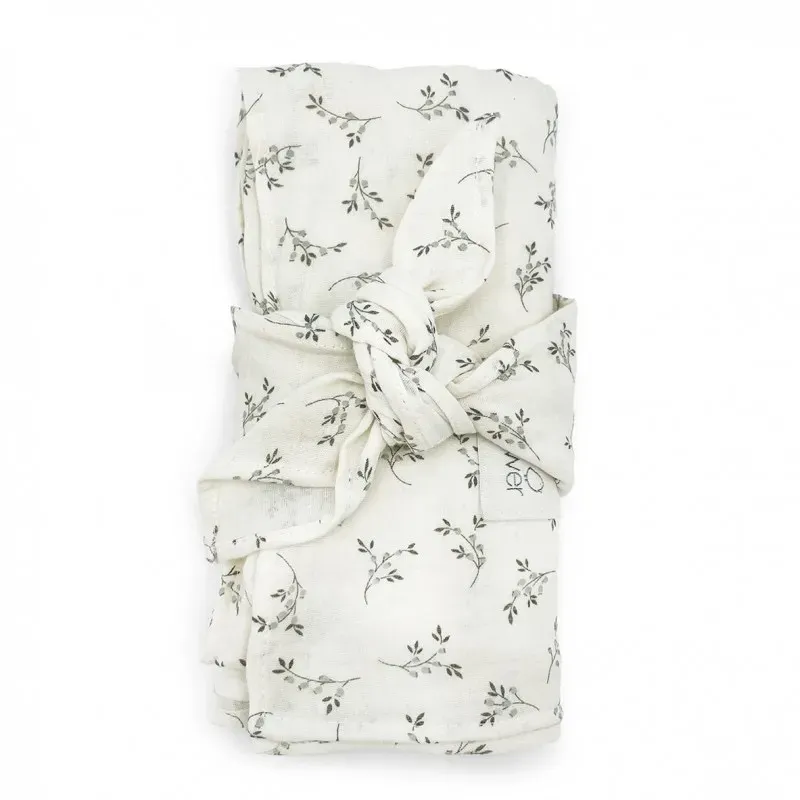 Set de 2 langes Mini Max Olive Bloom