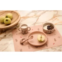 Set repas en Silicone Vivi Wild Child Rosey