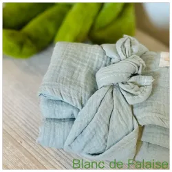 Set de 2 langes Mini Max Mint Breeze