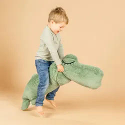 Peluche Géante, Croco vert