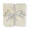 Lot de 2 langes 65 x 65 cm Célébration Sand