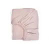 Housse de matelas à langer en gaze de coton Rose Nude Powder