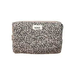 Trousse de toilette Léopard Beige