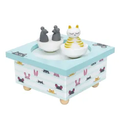 Boite à Musique Dancing Chat et Souris