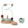 Jeu de perles en bois Mr Ours Polaire