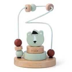 Jeu de perles en bois Mr Ours Polaire