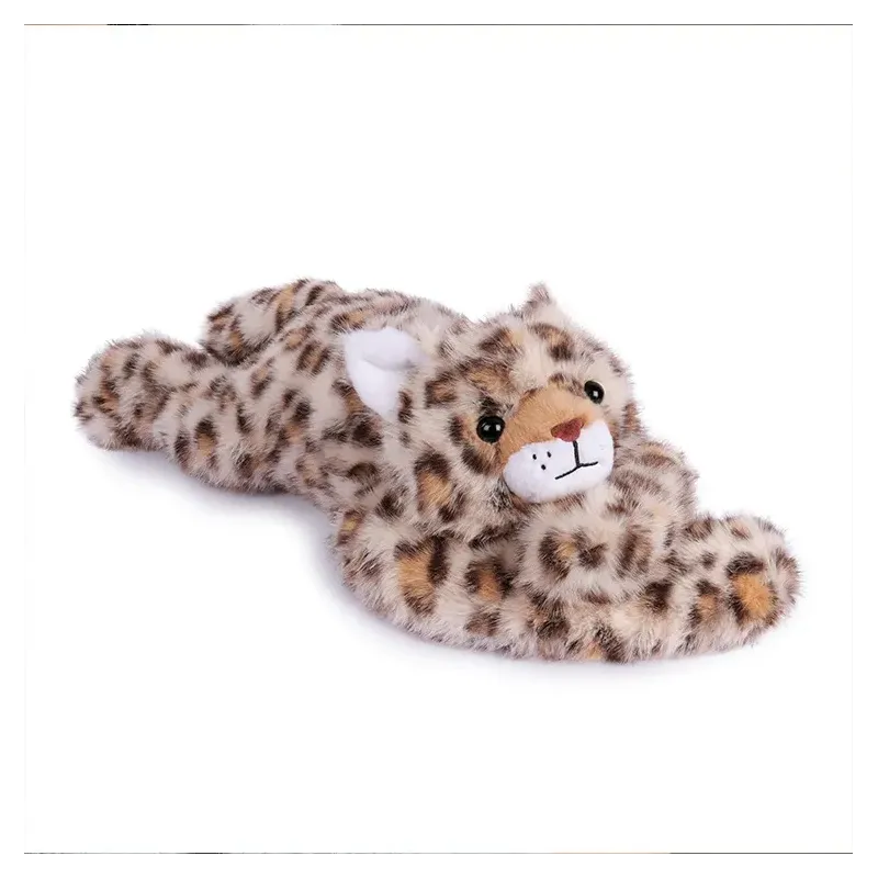 Peluche Lestée Podcoll - Chat Léopard - 50 cm