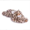 Peluche Lestée Podcoll - Chat Léopard - 50 cm