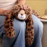 Peluche Lestée Podcoll - Léopard - 50 cm